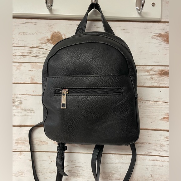 K. Carroll Willow Mini Backpack Crossbody Black - Picture 7 of 8
